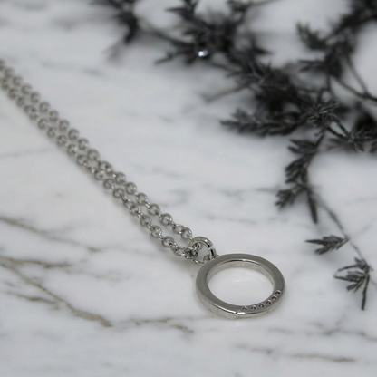 Circle of Life Sterling Silver Necklace