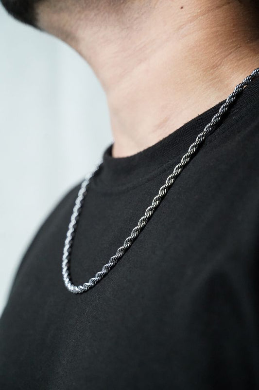 Titanium Vintage Fashion Silver Chain